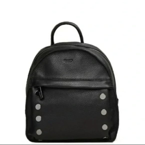 Hammitt Handbags - Hammitt Shane Medium Black Leather Backpack